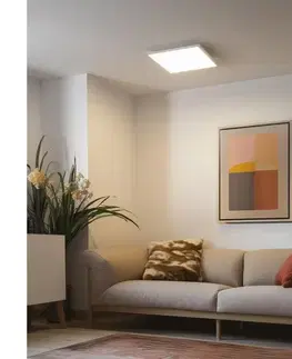 Svietidlá Eglo 79323 - LED Stmievateľné stropné svietidlo SALOBRENA LED/25W/230V biela 79323