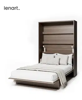 Postele Dig-net nábytok Sklápacia posteľ Lenart BED CONCEPT BC-01 dub dunin | 140 x 200 cm