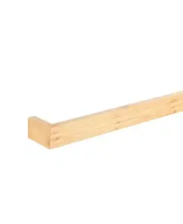 Svietidlá WENKO 24742100 - Držiak na uteráky BAMBUSA 60x9 cm hnedý 24742100