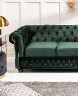 Pohovky a gauče Chesterfield pohovka 3-miestna MIDAS Dekorhome