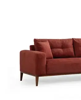 Pohovky a gauče Trojmiestna rozkladacia pohovka Sinor 3 Seater - Tile Red