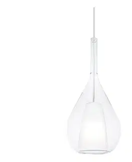 Svietidlá Ideal Lux - Luster na lanku KALIQUE 1xE27/42W/230V pr. 18 cm priehľadný 360072