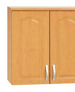 Kuchynské horné skrinky KONDELA Lora MDF New W80/735 horná kuchynská skrinka jelša