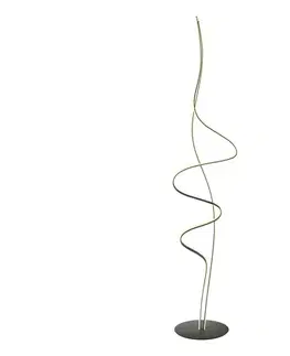 Lampy Redo 01-3626 - stmievateľná LED stojacia lampa IMPULS LED/36W/230V čierna 01-3626
