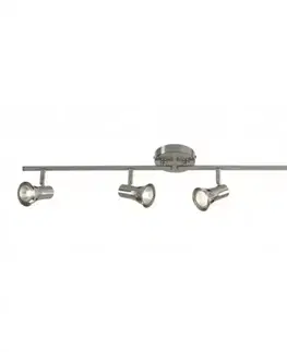 Lampy do obývačky Luster GU1058-4TU Saténový chróm LS4