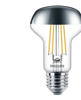 Žiarovky LED Žiarovka so zrkadlovým vrchlíkom Philips DECO E27/4W/230V 2700K 8718699773595