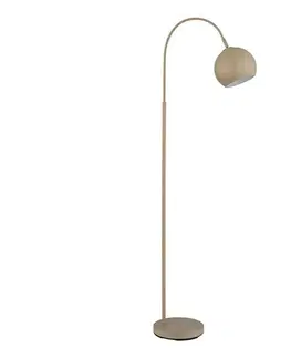 Lampy Globo 24779S - Stojacia lampa BENNO 1xE27/60W/230V béžová 24779S