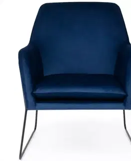 Moderné kreslá Kreslo Milan Bluvel 86/čierna