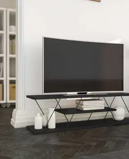 TV stolíky TV stolík Canaz v2 - Anthracite, Grey