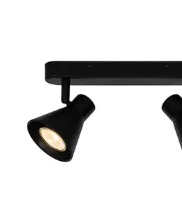 Svietidlá Nordlux - Bodové svietidlo EIK 2xGU10/35W/230V čierne 45770103