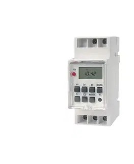 Predlžovacie káble Geti Digitálne spínacie hodiny na DIN lištu 3680W/230V 08840175