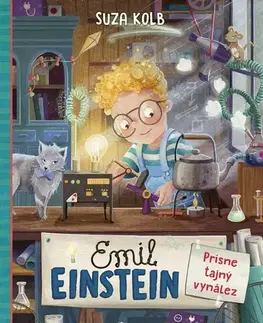 Dobrodružstvo, napätie, western Emil Einstein 1: Prísne tajný vynález - Suza Kolbová,Anja Grote,Denisa Stareková