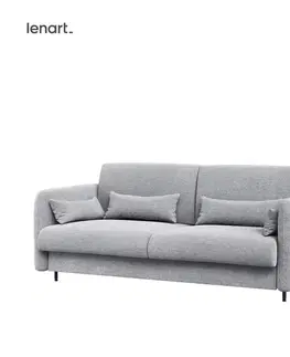 Pohovky Dig-net nábytok Pohovka Lenart BED CONCEPT BC-18 / 140 | sivá