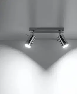 Lampy do obývačky Stropné bodové svietidlo Oregon 2 A-0728 chróm