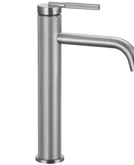 Kúpeľňové batérie REA - Umývadlová batéria Argon Brush Nickel vysoká REA-B6450