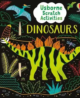 Pre deti a mládež - ostatné Usborne Scratch Activities Dinosaurs - Sam Baer,Diego Vaisberg