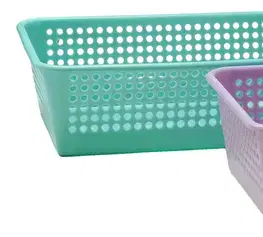 Košíky úložné MAKRO - Košík 25x15x7,5cm, umelá hmota