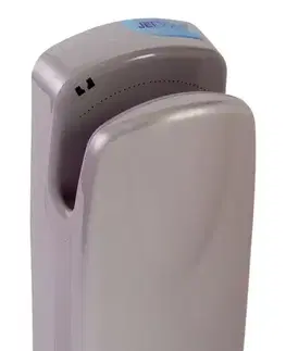 Doplnky do kúpeľne SAPHO - TORNADO JET bezdotykový tryskový sušič rúk 220-240 V, 1750 W, 300x650x230 strieborná mat 9836