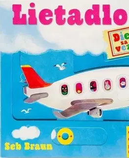 Leporelá, krabičky, puzzle knihy Dieťa sa vezie! Lietadlo - Ruth Symons