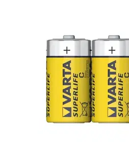 Predlžovacie káble Varta 2014 - 2 ks Zinkouhlíková batéria SUPERLIFE C 1,5V 2014101302