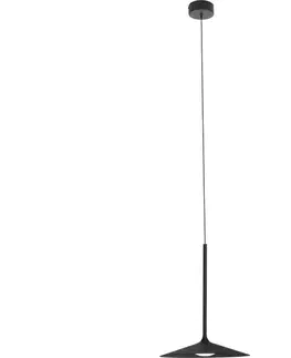 Svietidlá MAXLIGHT P0456 - LED Luster na lanku HANA LED/6W/230V pr. 17,5 cm čierna P0456