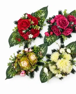 Kvety Kinekus Ikebana náhrobná 25cm plast, SVK