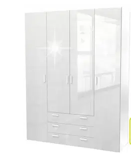 Šatňové skrine Šatníková skriňa GWEN 70429 Tempo Kondela