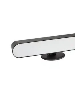 Lampy Rabalux 76016 - LED RGB Stmievateľná stolná lampa PARKER LED/3W/5V čierna 76016
