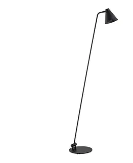 Lampy Argon 8003 - Stojacia lampa AVALONE 1xE27/15W/230V čierna 8003