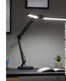 Lampy BRILAGI - LED stmievateľná stolová lampa VARIO LED/15W/230V 3000-6000K čierna 004956