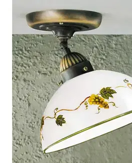 Svietidlá Kolarz 731.10.122 - Prisadený luster NONNA 1xE27/75W/230V pr. 20 cm víno 731.10.122