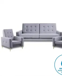 Rozkladacie sedacie súpravy Sedacia súprava Domino 3R+1+1 Mono 244