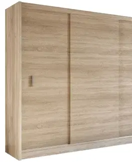 Šatníkové skrine Skriňa Multi 250 sonoma