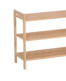 Botníky KONDELA Kreno botník bambus