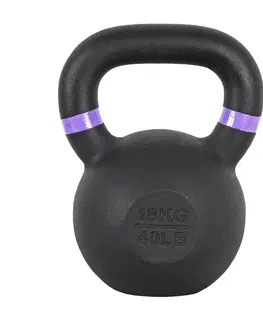 Kettlebell Liatinová činka inSPORTline Ketlebel Powder 18kg
