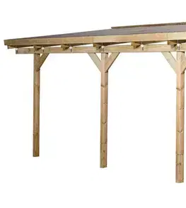 Záhrada Drevená záhradná pergola 671 Weka