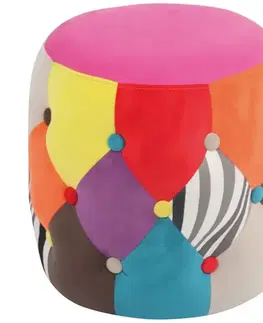 Taburetky na sedenie Taburetka Soho 3 Patchwork