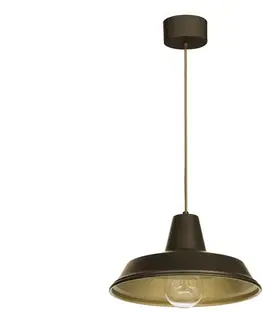 Svietidlá  Luster na lanku CLASS 1xE27/15W/230V mosadz 4046
