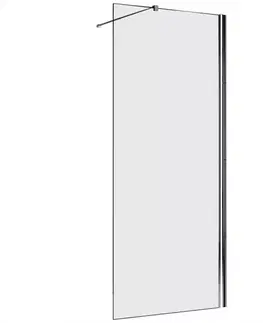 Sprchy WALK-IN Sprchová stena Walk-In Soft 130x195 chróm