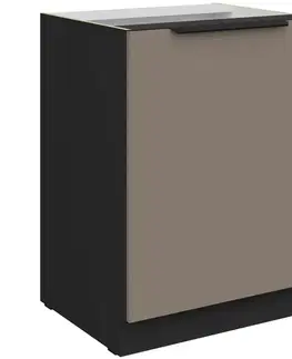Kuchynské skrinky stojace Kuchynská skrinka Aria-Ta/Bl Anti Fingerprint 60d 1f Bb