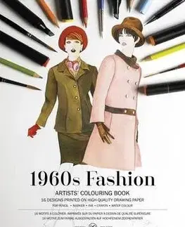 Umenie - ostatné 1960s Fashion Coloring book - Roojen van Pepin