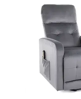 Relaxačné Polohovacie kreslo OTUS II VELVET Signal