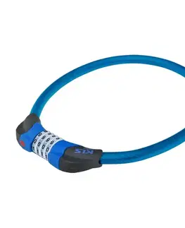 Zámky na bicykel Kellys Crypt 80 cm blue