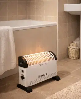 Teplovzdušné ventilátory Iskra Elektrický konvektor DL01S stand