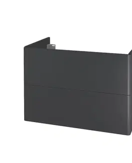 Kúpeľňový nábytok Mereo Siena, kúpeľňová skrinka 80 cm, antracit mat CN431S