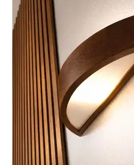 Svietidlá BRILAGI - LED Nástenné svietidlo CARVALHO 1xE27/15W/230V dub orech 8590828607236