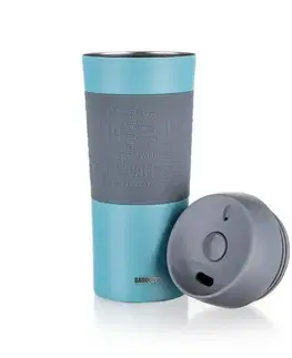 Termosky a termohrnčeky Banquet Hrnček cestovný MATTY 400 ml, modrá
