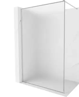 Sprchové dvere MEXEN/S - Kyoto-XF Sprchová zástena WALK-IN s rámom 70 x 202, dekor 10 mm, chróm 800-070-104-01-30-X