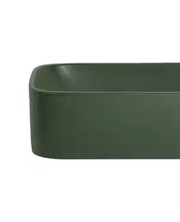 Umývadlá ArtCom Keramické umývadlo KAMA MFG-60 | zelený mat 60 cm