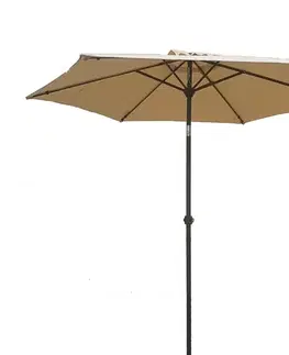 Záhradné slnečníky Záhradný slnečník Lodia 270 cm YQ-101 béžový